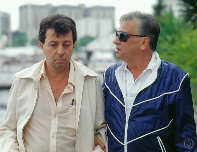 Jorge Dória and Daniel Filho in Parabéns pra Você (1983)