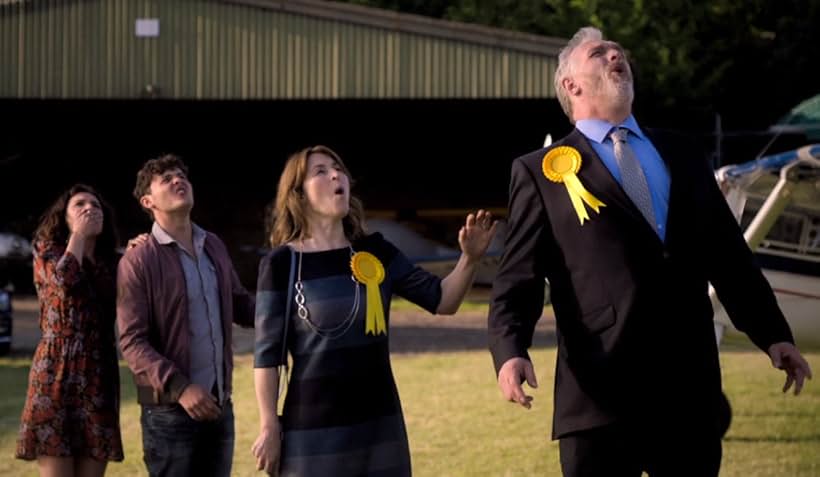 Helen Baxendale, Greg Davies, Tyger Drew-Honey, and Esther Smith in Cuckoo (2012)