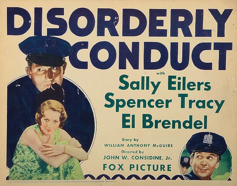 Spencer Tracy, El Brendel, and Sally Eilers in Disorderly Conduct (1932)