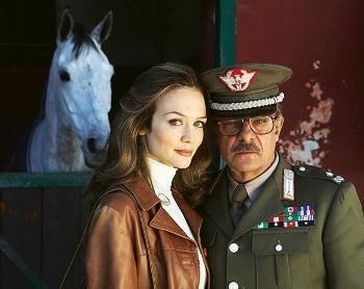 Giancarlo Giannini and Francesca Cavallin in The Murder of a General (2007)