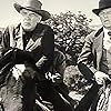 Roy Barcroft and Harry Lauter in Rawhide (1959)