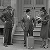 Bud Abbott, Lou Costello, and Dorothy Granger in In Society (1944)