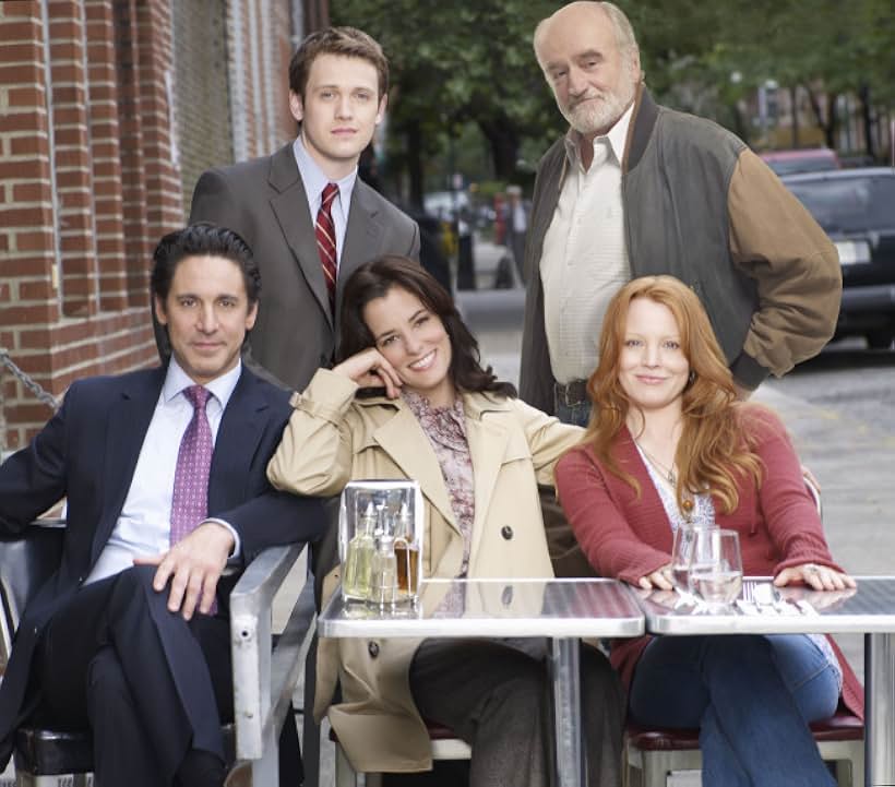 Parker Posey, Lauren Ambrose, Scott Cohen, Ron McLarty, and Michael Arden in The Return of Jezebel James (2008)