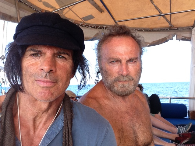 Franco Nero (Hiram Abif) Vittorio Boscolo (Captain Nefertiti) The Broken Key regia Louis Nero