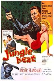 Lex Barker and Mari Blanchard in Jungle Heat (1957)