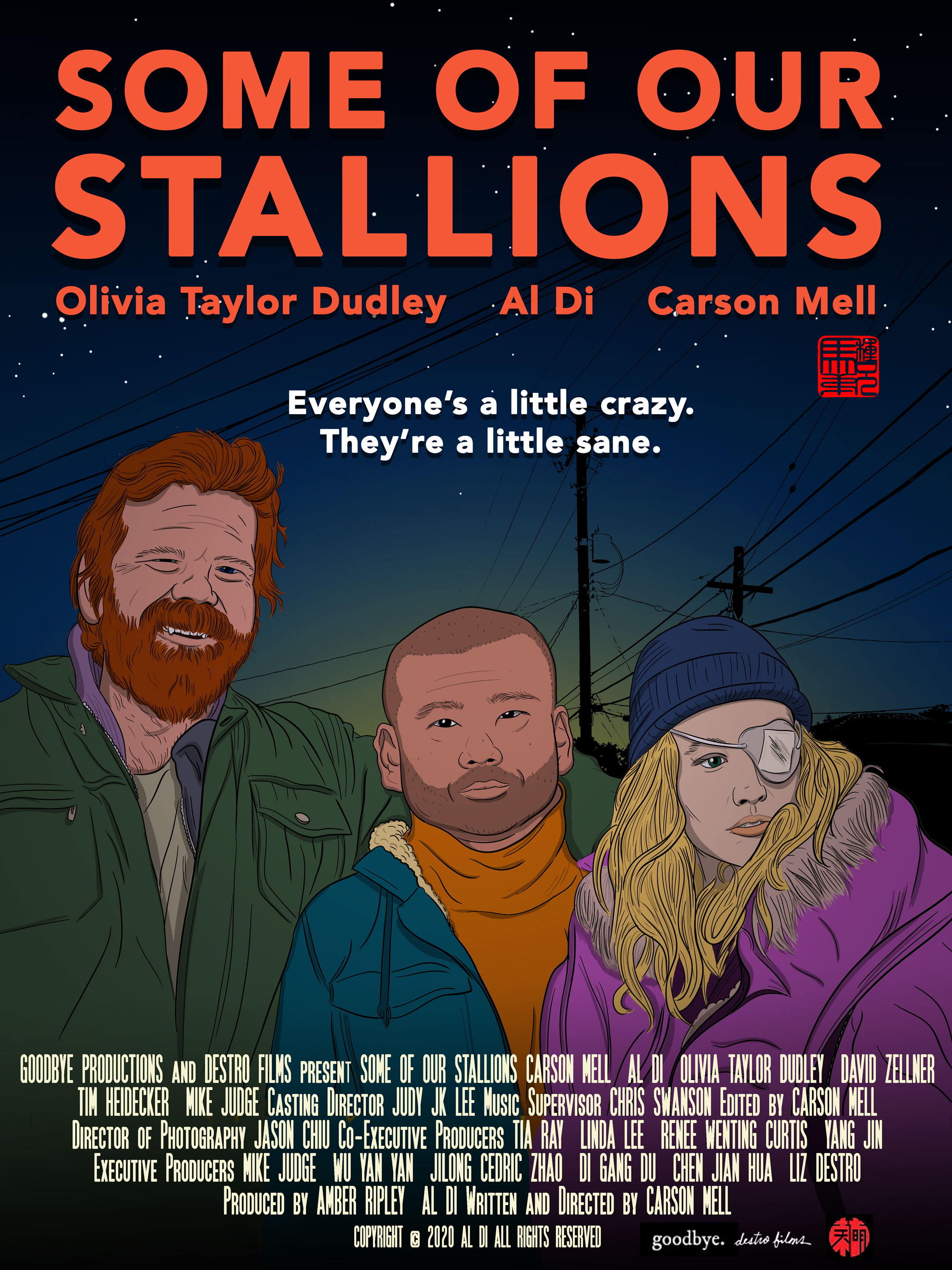 Olivia Taylor Dudley and Al Di in Some of Our Stallions (2021)