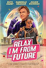 Julian Richings, Rhys Darby, and Gabrielle Graham in Relax, I'm from the Future (2022)