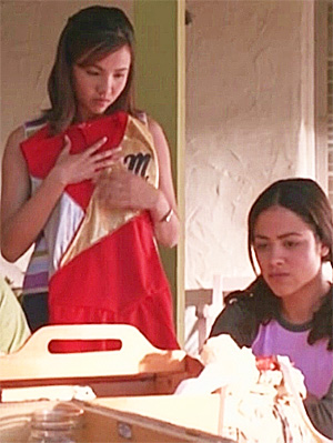 Camille Guaty and Suilma Rodriguez in Gotta Kick It Up! (2002)