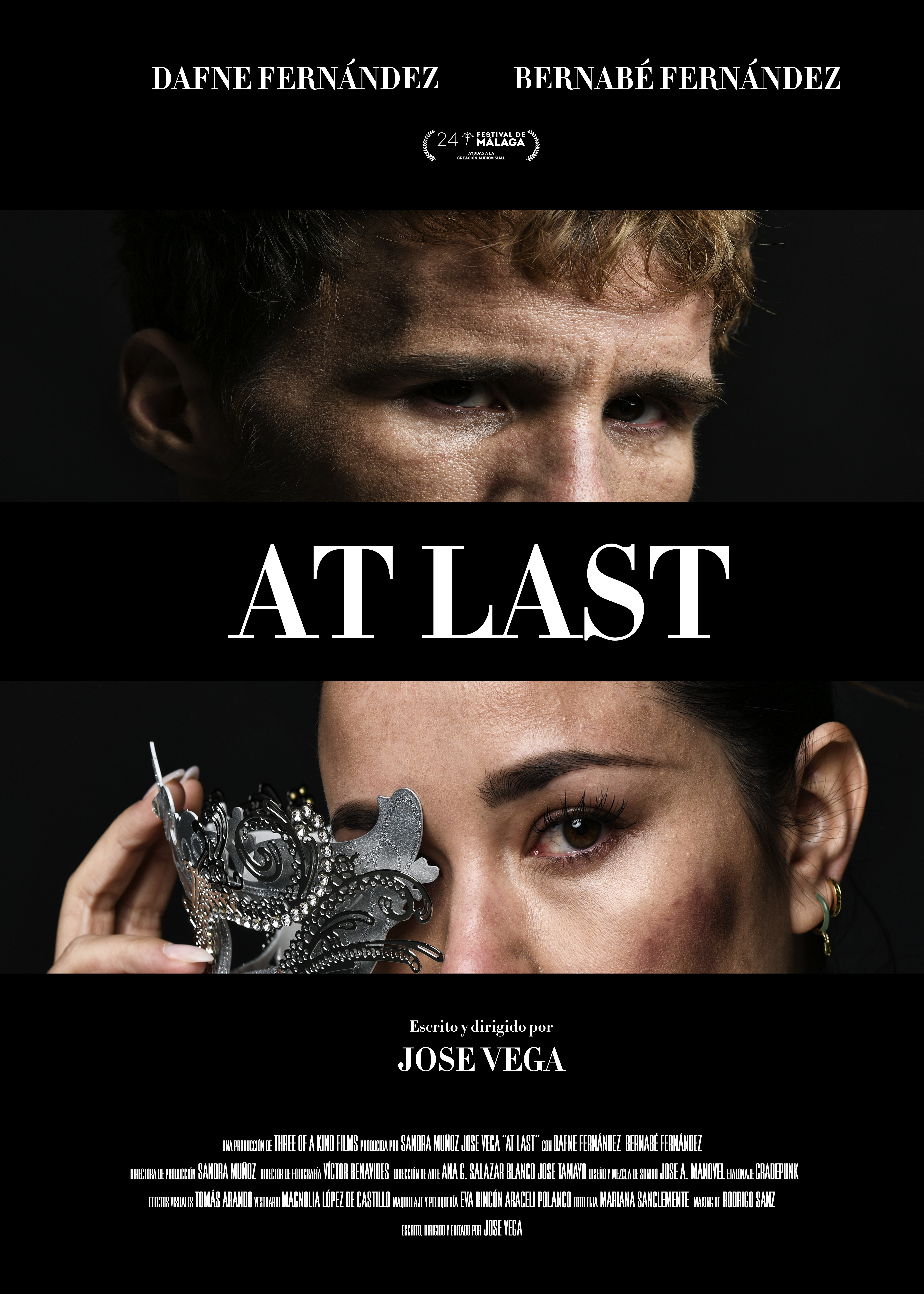 Bernabé Fernández and Dafne Fernández in At last (2021)