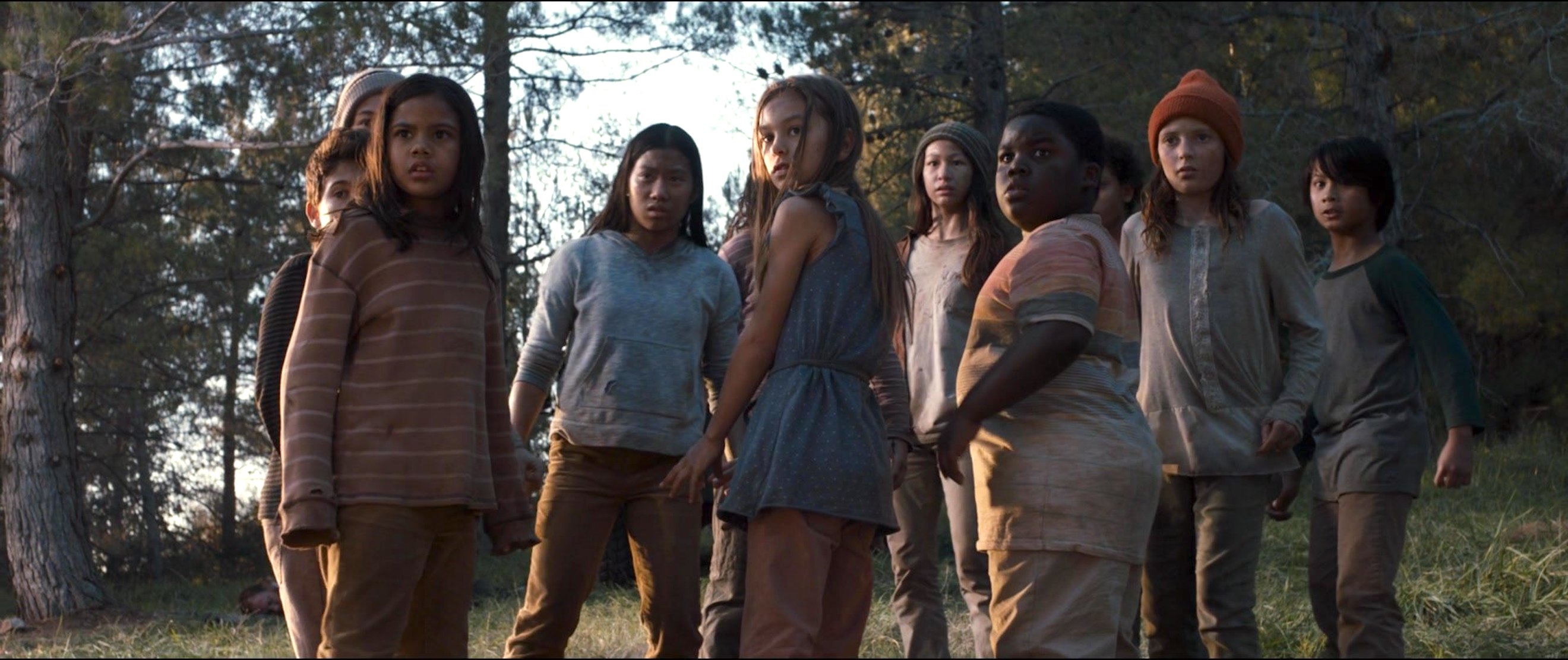 Alison Fernandez, Ashlyn Casalegno, Bryant Tardy, Rissa Kilar, Salef Celiz, Nayah Murphy, Emma Teo, and Noell Jellison in Logan (2017)