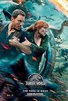 Bryce Dallas Howard and Chris Pratt in Jurassic World: Fallen Kingdom (2018)