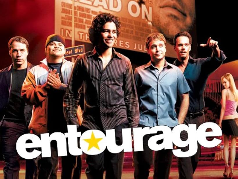 Kevin Dillon, Adrian Grenier, Jeremy Piven, Kevin Connolly, and Jerry Ferrara in Entourage (2004)