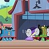 Charlie Zeltzer, Shomoy James Mitchell, Aaron Barashi, Henry Harrison, Chloe Raphael, Henri Charles, Meesha Contreras, Glee Dango, and Ava Ro in Thomas & Friends: All Engines Go (2021)