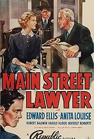 Edward Ellis and Anita Louise in Main Street Lawyer (1939)