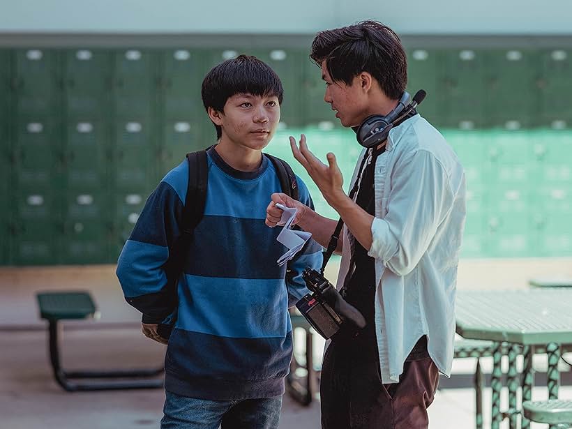 Sean Wang and Izaac Wang in Dìdi (2024)