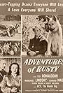 Ted Donaldson, Billy Gray, Gary Gray, Bobby Larson, Margaret Lindsay, Douglas Madore, Conrad Nagel, Eddie Parker, Addison Richards, and Ace the Wonder Dog in Adventures of Rusty (1945)