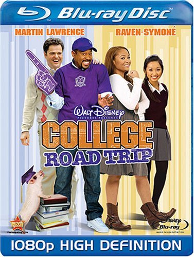 Martin Lawrence, Adam LeFevre, Raven-Symoné, and Brenda Song in College Road Trip (2008)