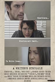 Hugh Mercado, Cabot Basden, and Alicia Rosato in A Writer's Struggle (2017)