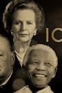 Winston Churchill, Nelson Mandela, Franklin D. Roosevelt, and Margaret Thatcher in Icons (2019)