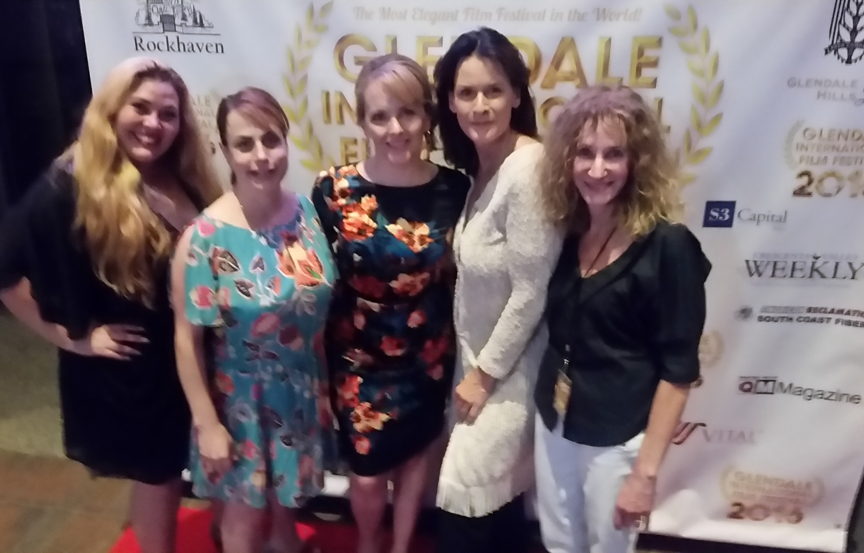 Kathryn Danielle Hirsch, Alice Ripley, Blaze Kelly Coyle, Shari Berman, and Leora Kalish at an event for Sugar! (2016)