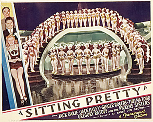 Ginger Rogers, Jack Haley, Peaches Jackson, Mae Madison, Joyce Mathews, Anne Nagel, Jack Oakie, Helen Splane, and Thelma Todd in Sitting Pretty (1933)