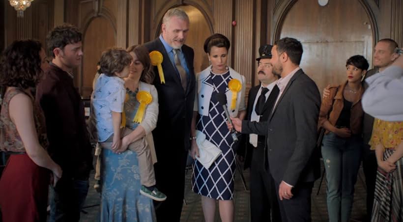 Andie MacDowell, Helen Baxendale, Kenneth Collard, Adriano Broccu, Andrew Joshi, Greg Davies, Tyger Drew-Honey, Esther Smith, Matt Lacey, and Lily Frazer in Cuckoo (2012)