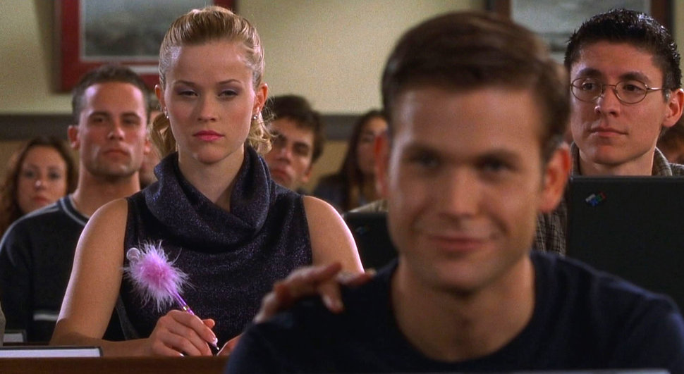 Reese Witherspoon and Matthew Davis in Legally Blonde (2001)