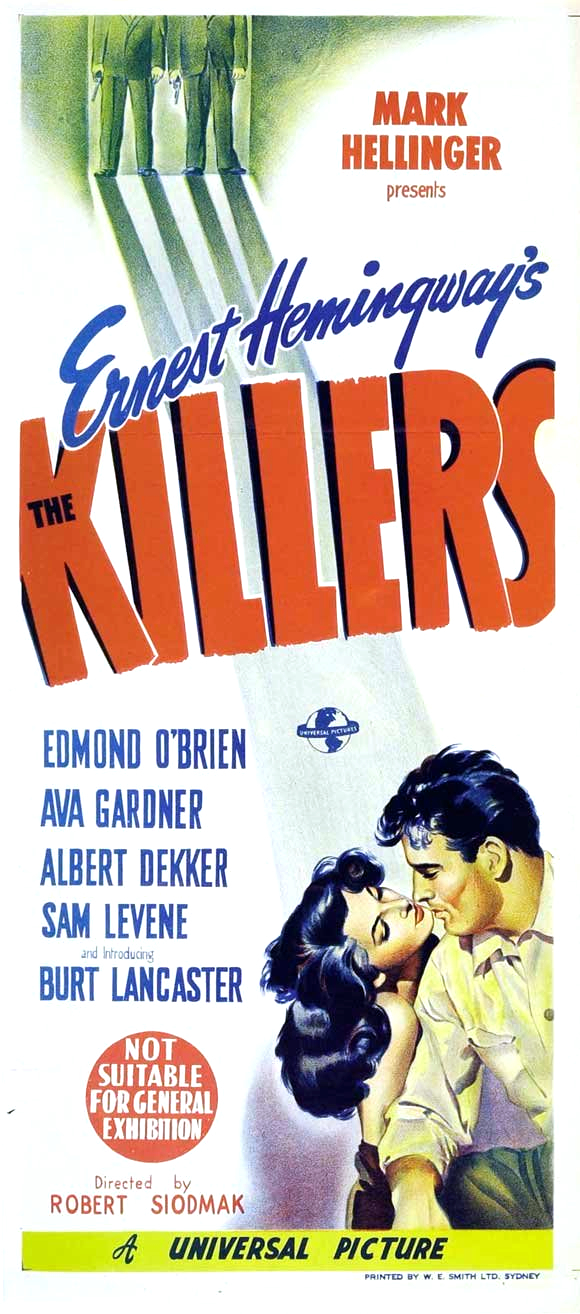 Burt Lancaster and Ava Gardner in The Killers (1946)