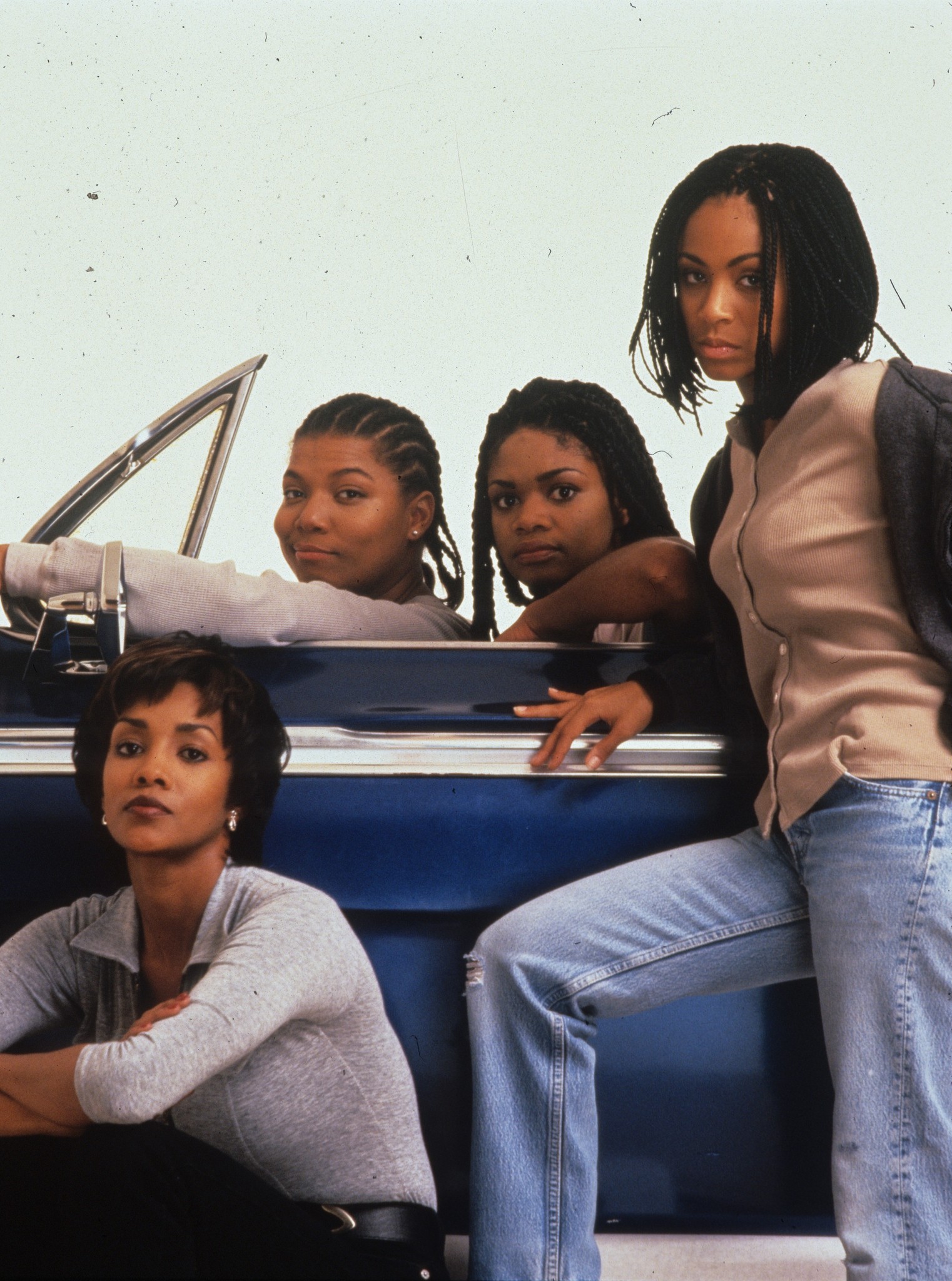 Vivica A. Fox, Jada Pinkett Smith, Queen Latifah, and Kimberly Elise in Set It Off (1996)