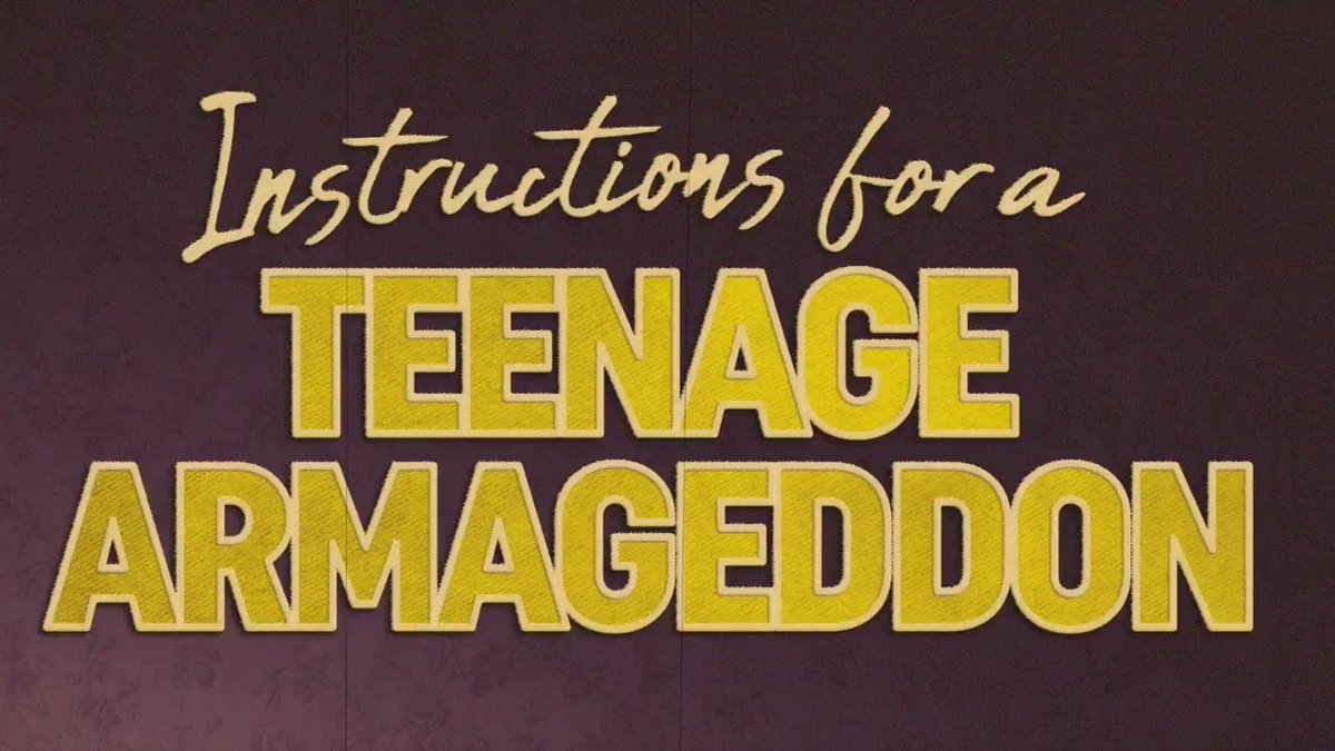 Instructions for a Teenage Armageddon (2021)