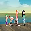 Kelly Hu, Dee Bradley Baker, Ashley Tisdale, Thomas Brodie-Sangster, and Vincent Martella in Phineas and Ferb (2007)