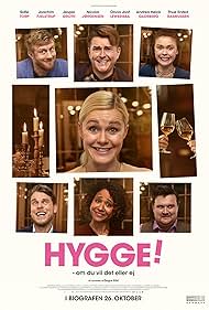 Olivia Joof Lewerissa, Thue Ersted Rasmussen, Andrea Heick Gadeberg, Joachim Fjelstrup, Sofie Torp, Jesper Groth, and Nicolai Jørgensen in Hygge! (2023)