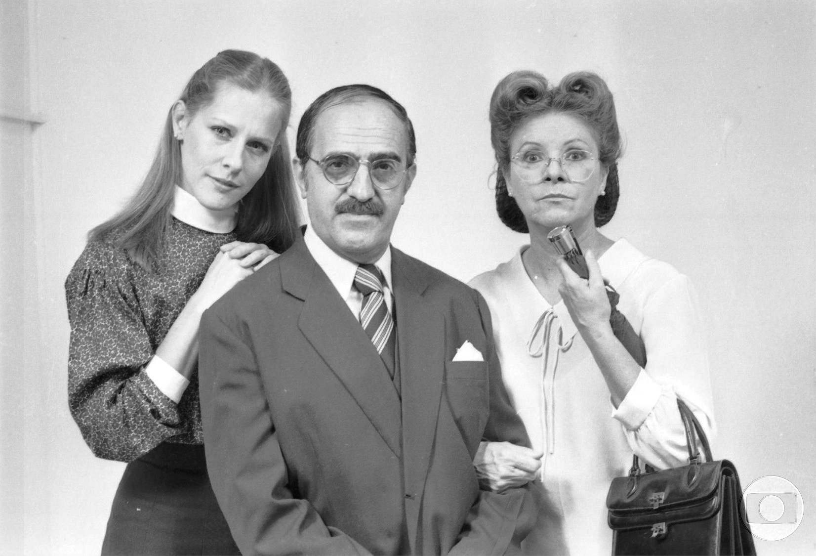 Ary Fontoura, Lucinha Lins, and Eloísa Mafalda in Roque Santeiro (1985)