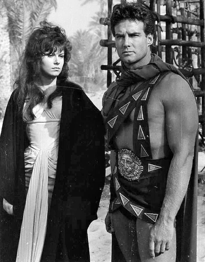 Ombretta Colli and Steve Reeves in The Slave (1962)