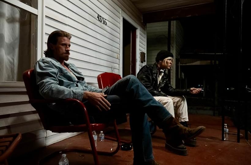 Garrett Hedlund and Nadine Crocker in Desperation Road (2023)