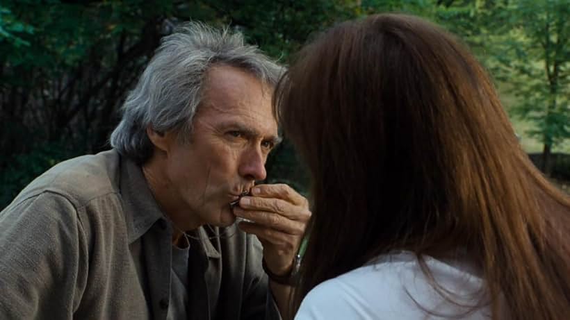 Clint Eastwood and Meryl Streep in The Bridges of Madison County (1995)