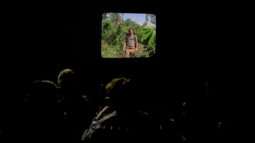 Lionello Pio Di Savoia, Paolo Paoloni, Carl Gabriel Yorke, and Kate Weiman in Cannibal Holocaust (1980)