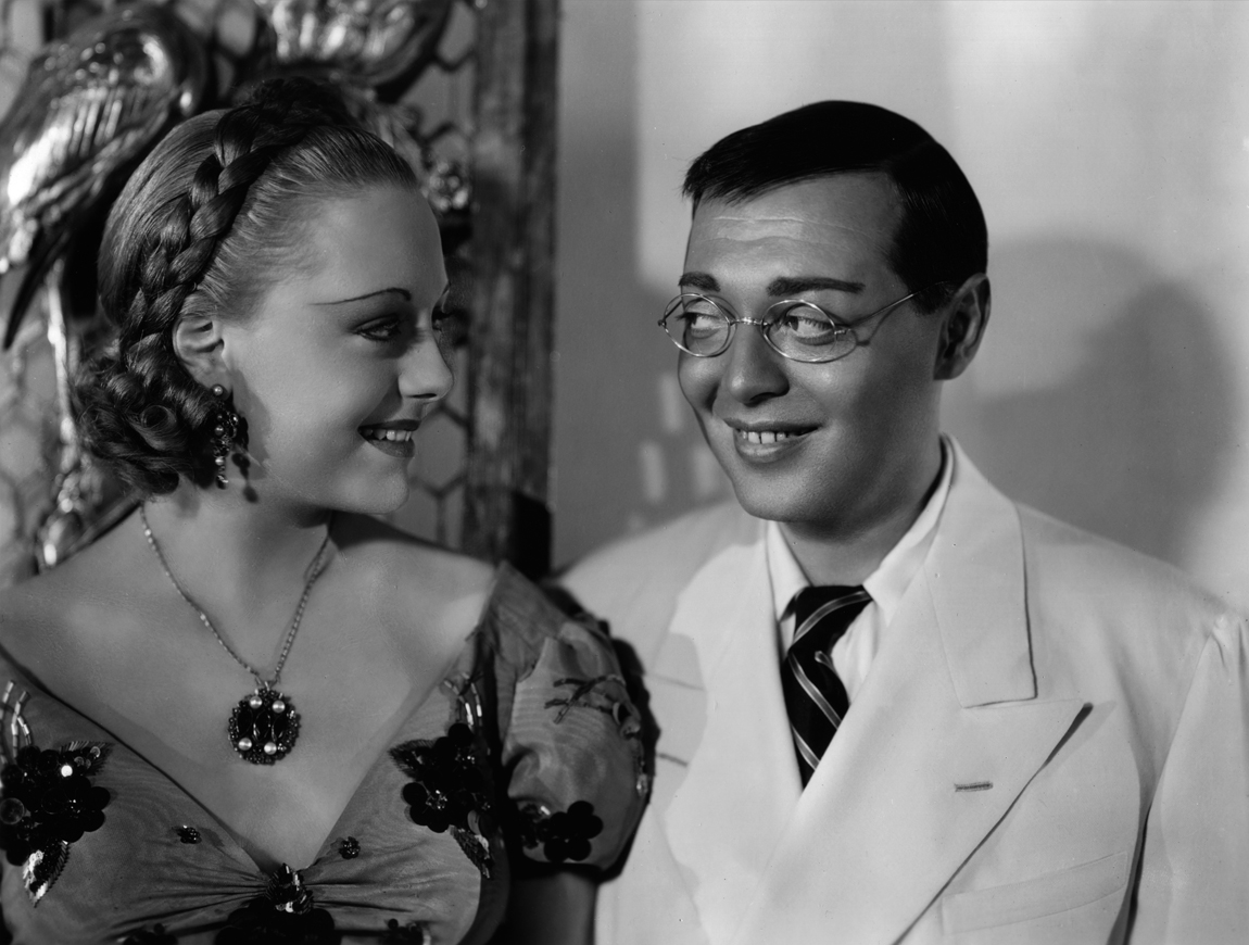 Peter Lorre and Virginia Field in Think Fast, Mr. Moto (1937)