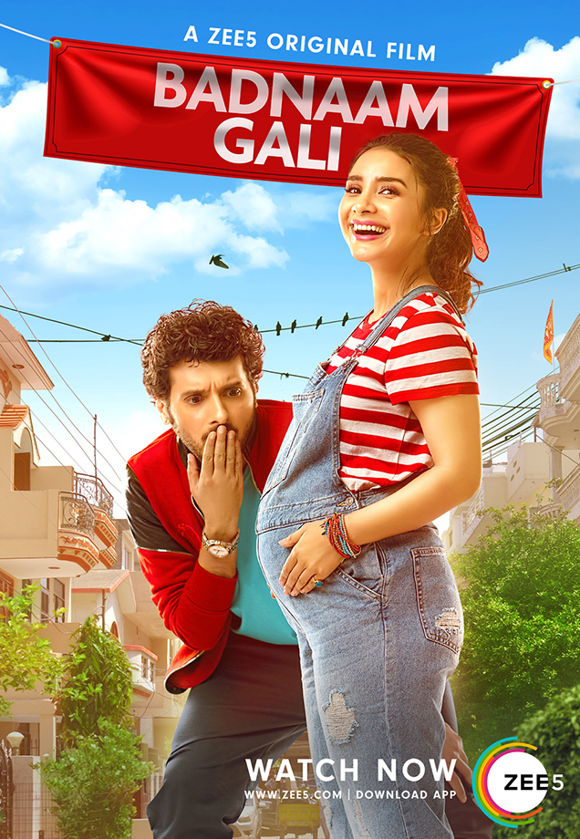 Divyendu Sharma and Patralekhaa Paul in Badnaam Gali (2019)