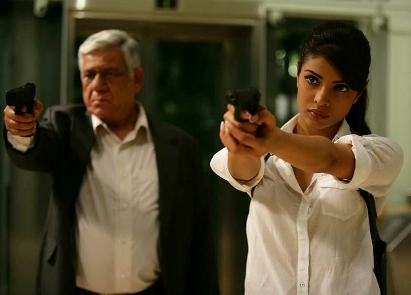 Om Puri and Priyanka Chopra Jonas in Don 2 (2011)