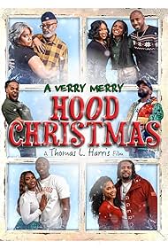 Christopher Collins, DaCarla Strong, Sino Harris, Comic Will, Ciera Angelia, Nia Miranda, K.C. Clark, Thomas L. Harris, and Kyle Greenlaw in A Verry Merry Hood Christmas (2022)