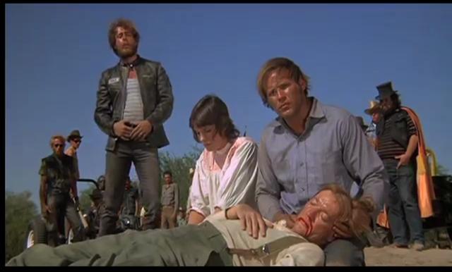 Tyne Daly, Luke Askew, Larry Bishop, T. Max Graham, and Don Stroud in Angel Unchained (1970)