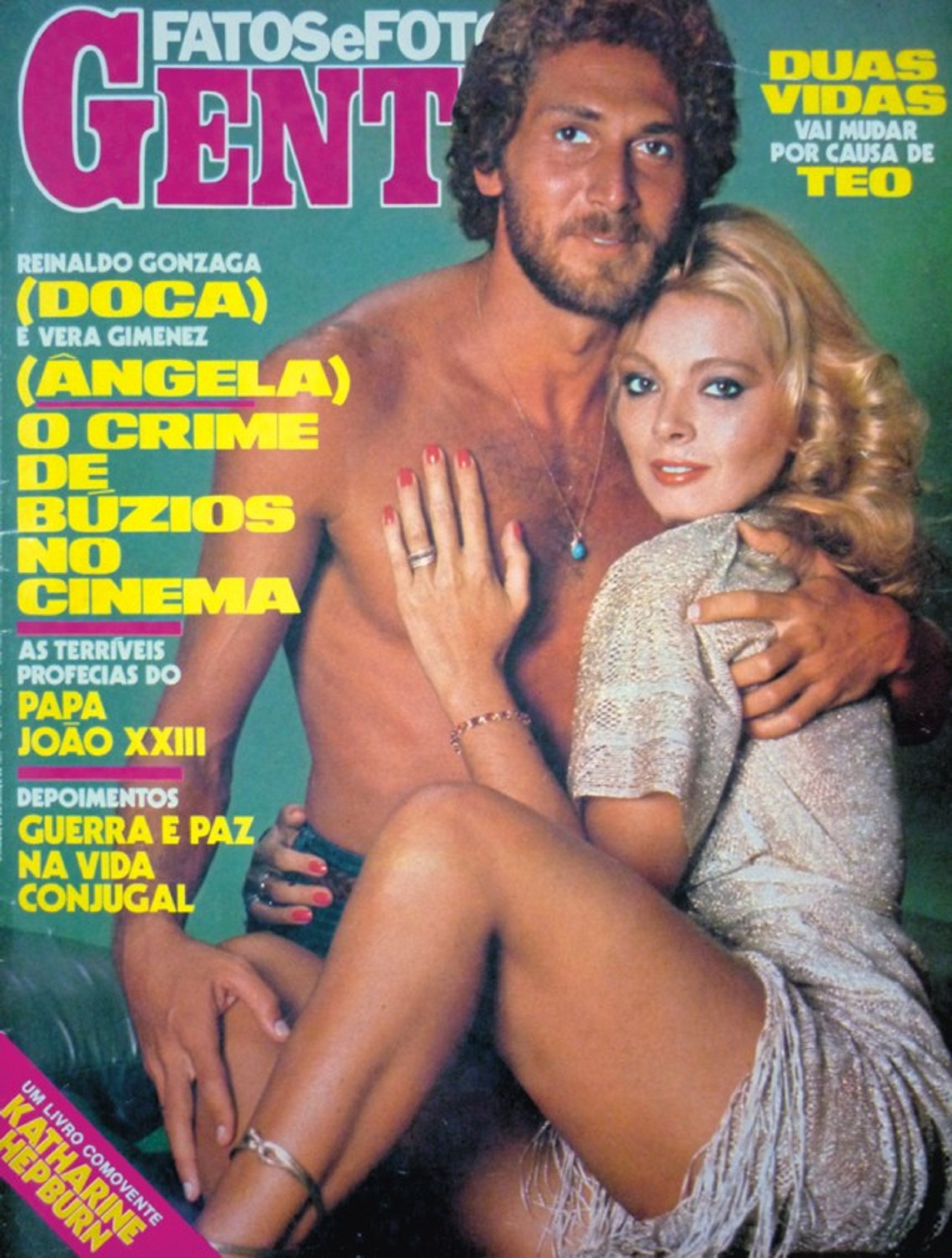 Vera Gimenez and Reinaldo Gonzaga in Os Amores da Pantera (1977)