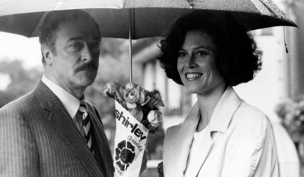 Sigourney Weaver and Michael Caine in Half Moon Street (1986)