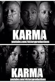 Cedric Johnson, Courtney Gray, Roderquize Chandler, Natalya Johnson, Shatareia Stokes, Altina Menefee, A.J. Felton, Kiara C. Bennett, and Quincy Kelly in Karma (2014)