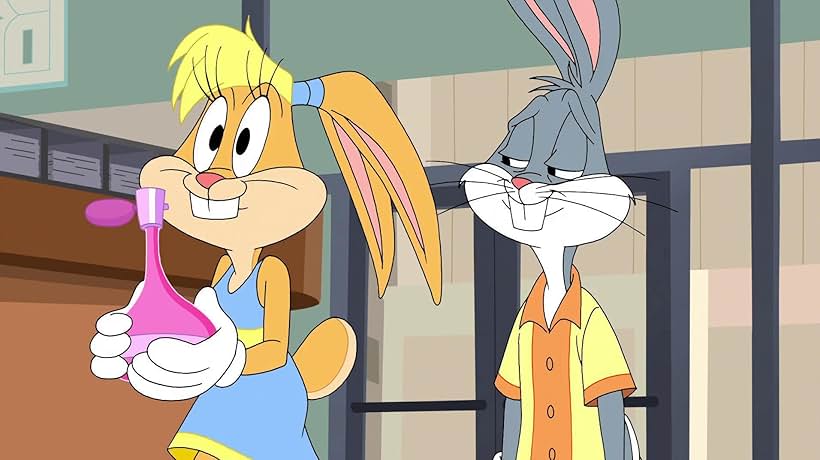 Jeff Bergman and Rachel Ramras in Looney Tunes: Rabbits Run (2015)