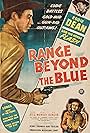 Roscoe Ates, Eddie Dean, and Helen Mowery in Range Beyond the Blue (1947)