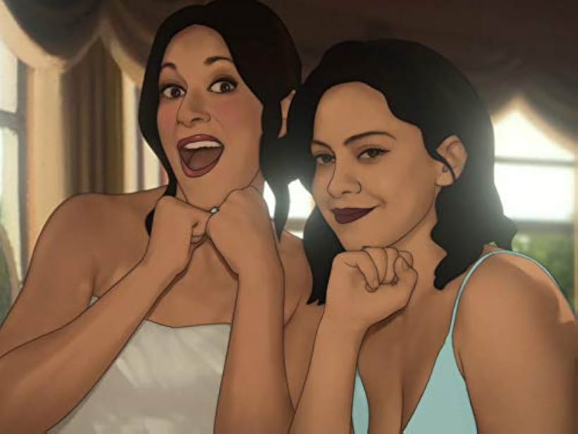 Angelique Cabral and Rosa Salazar in The Wedding (2019)