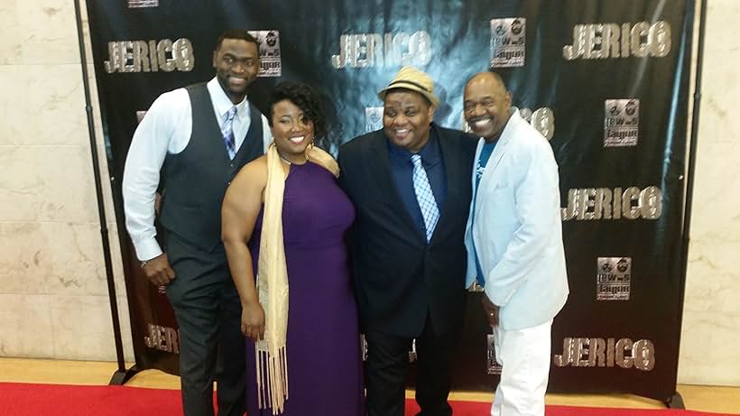 with filmmakers Seckeita & Brandon Lewis of JERICO & actor Anthony Fort