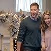 Jill Wagner and Luke Macfarlane in Karen Kingsbury's Maggie's Christmas Miracle (2017)